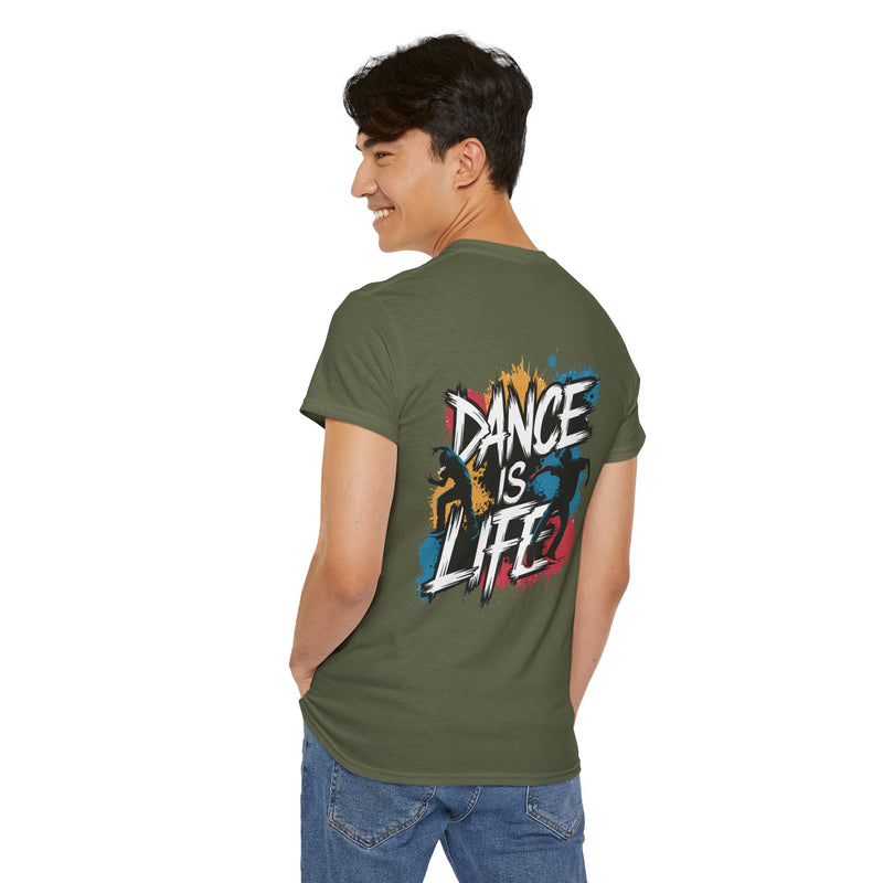 Unisex Heavy Cotton Tee - Dance is Life