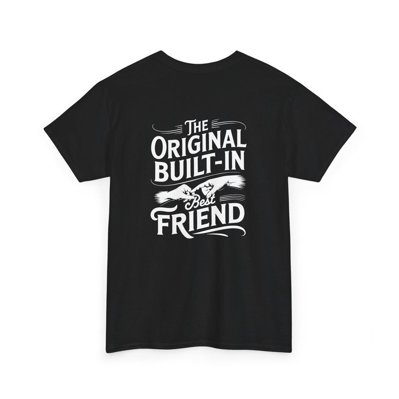 Unisex Heavy Cotton Tee - Built in BEST FRIEND