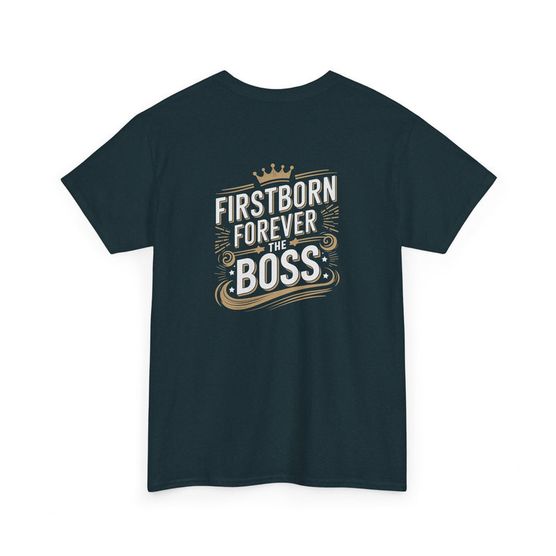 Unisex Heavy Cotton Tee: "Forever the BOSS" - T-Shirt