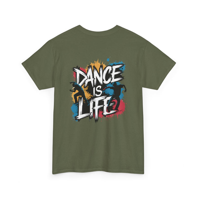 Unisex Heavy Cotton Tee - Dance is Life