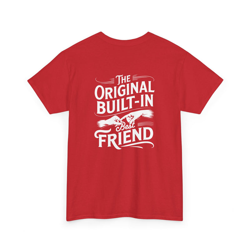 Unisex Heavy Cotton Tee - Built in BEST FRIEND